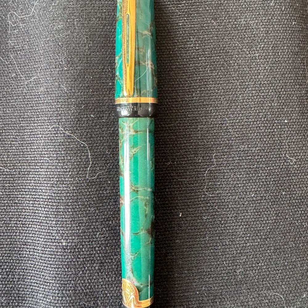 Green and Gold Fountain Pen